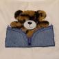 Preview: Doodle Applikationsdatei Teddy mit Reissverschluss