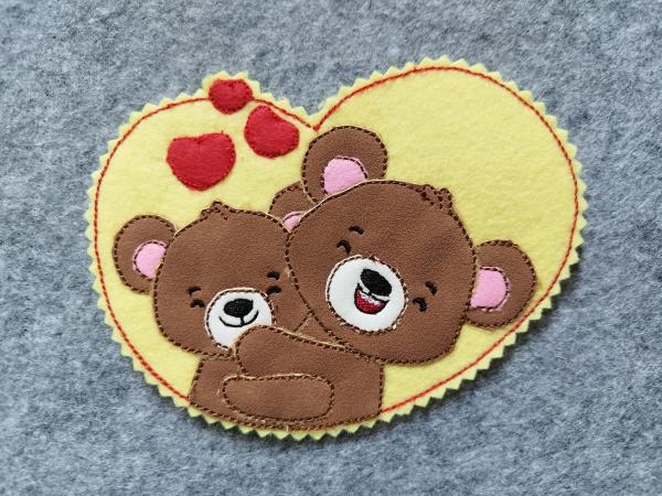 Doodle - Applikationsdatei Bärenmama mit Kind