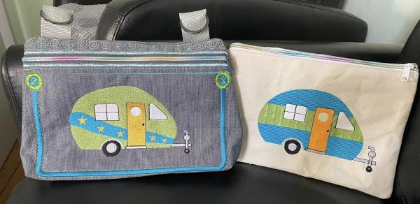Vollstickdatei Camping 2024